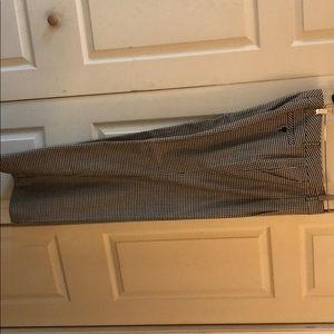 Escada wide leg herringbone trouser